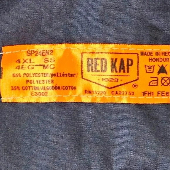 Red Kap hi vis shirt.‎ 4xl - Picture 2 of 6